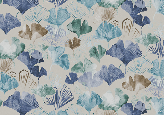Palm Beach Faux Silk, Cool Water - Made to Measure Curtain - Image 9